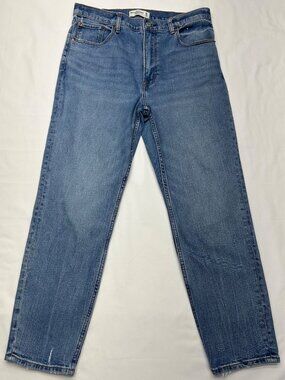 Abercrombie & Fitch The Mom High Rise Women's 10